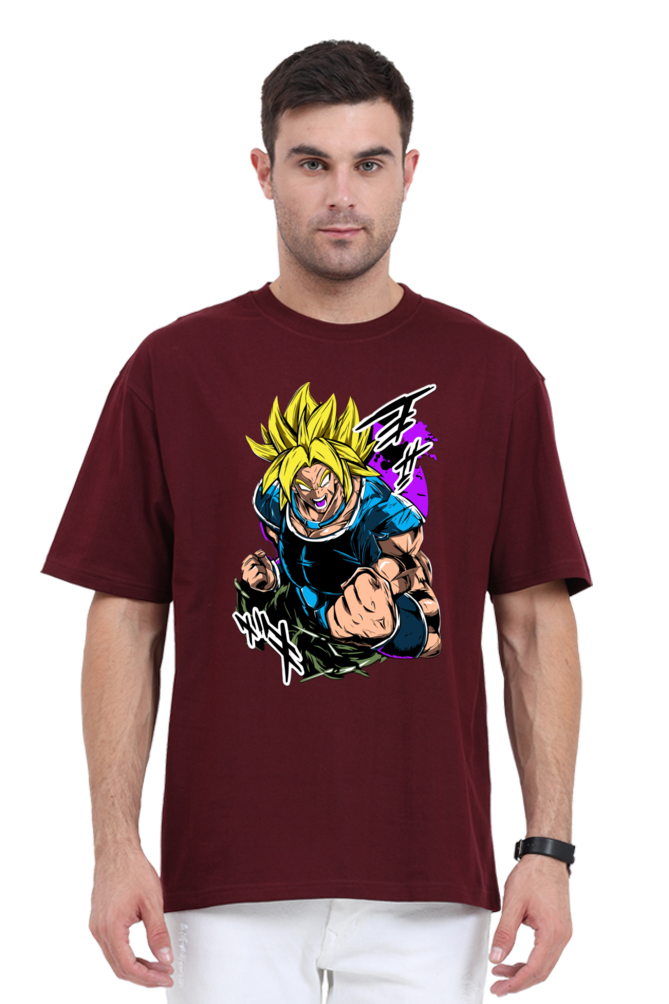 Anime-Inspired Oversized T-Shirt