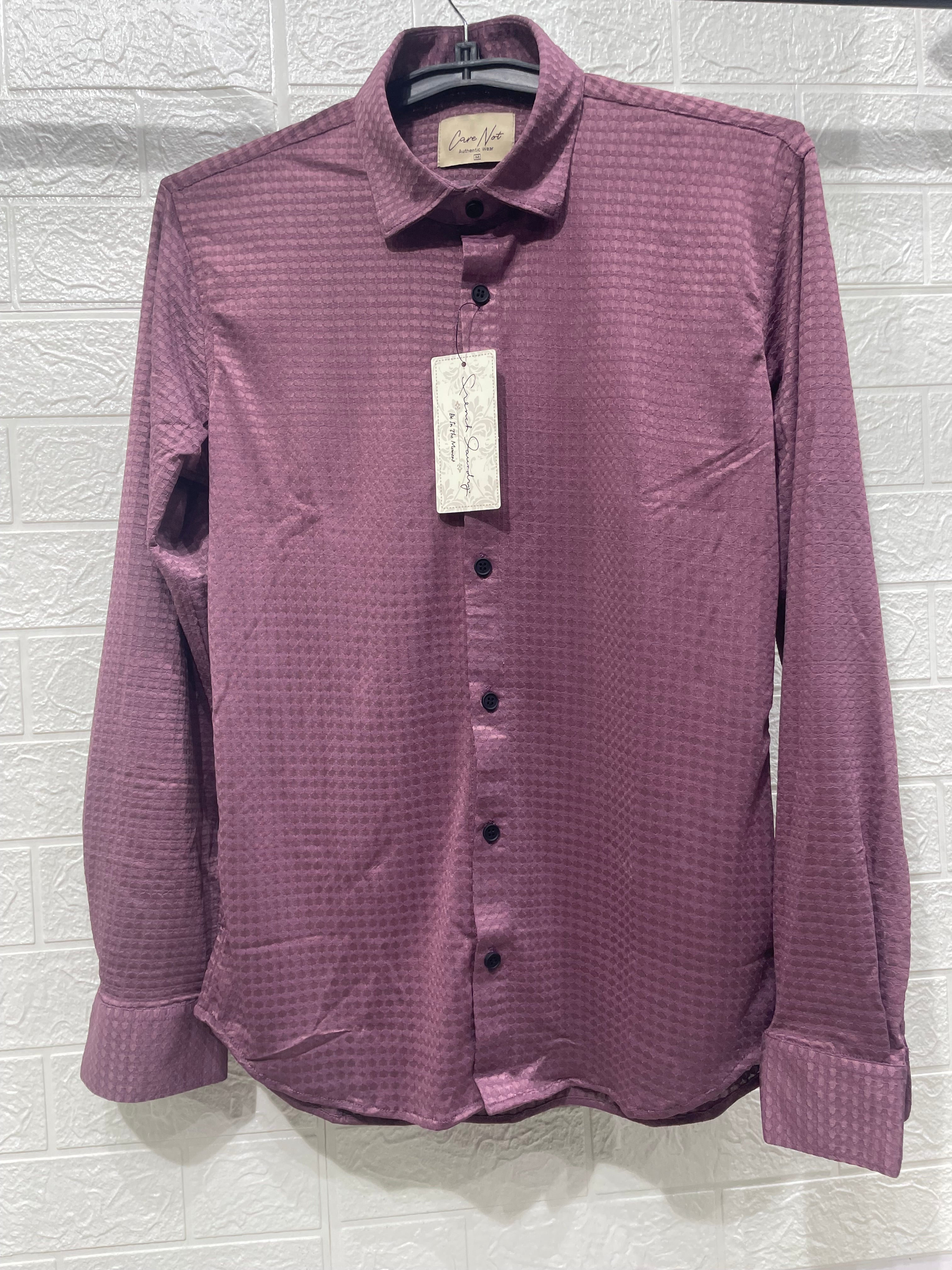 Patterned lycra shirt