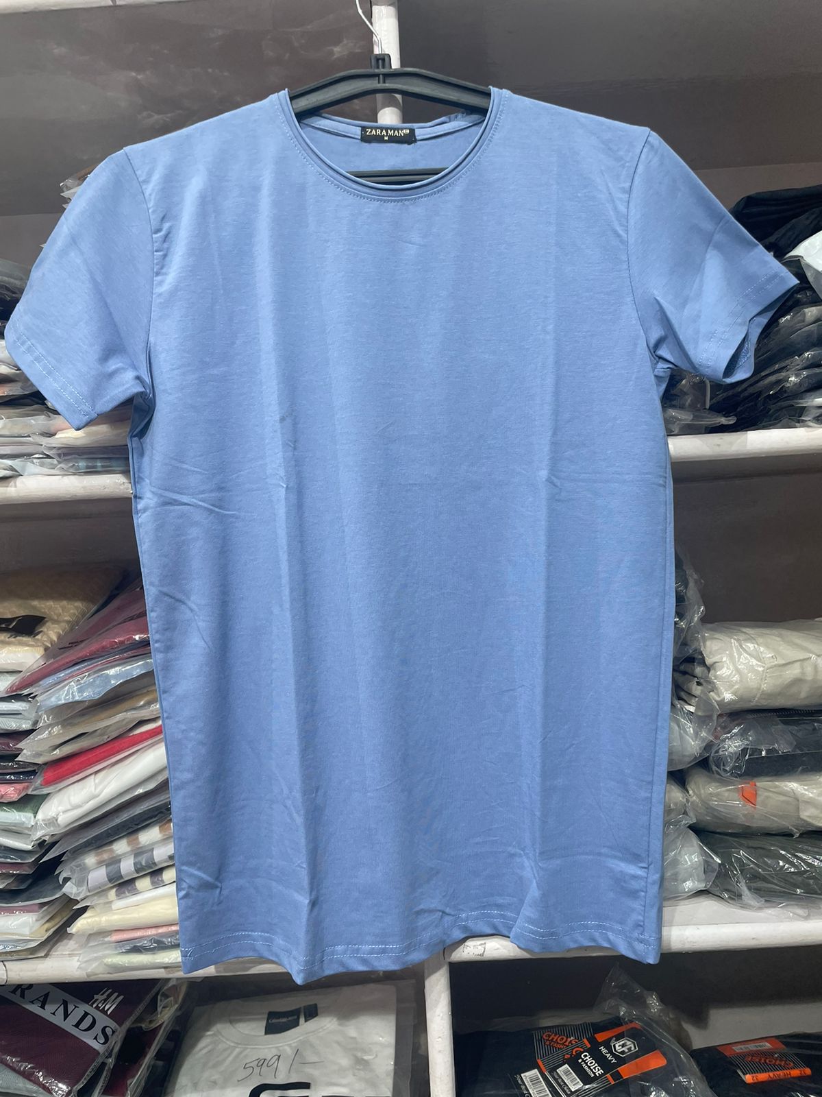 Plane half sleeve T-shirt