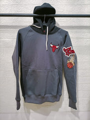 chicago bulls embroidered hoodie