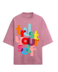 Trust yourself graphic tshirt