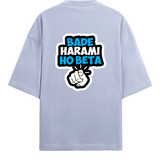 "bade harami ho beta" fingure pointing at you Graphic T-Shirt
