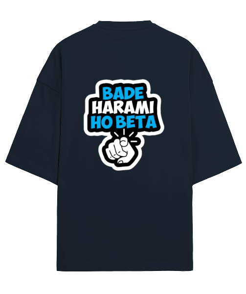 "bade harami ho beta" fingure pointing at you Graphic T-Shirt
