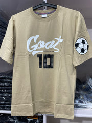 GOAT 10" Soccer Fan T-Shirt