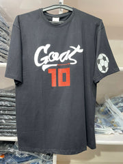 GOAT 10" Soccer Fan T-Shirt